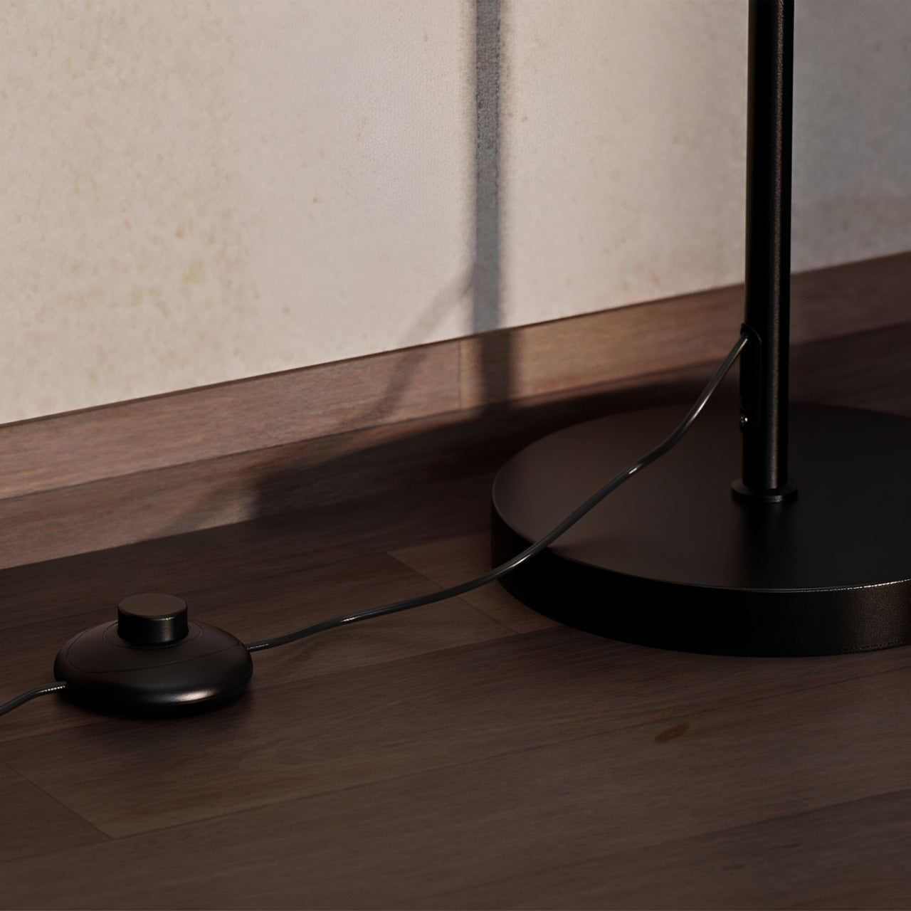 59" Sand Black LED Floor Lamp, 1100 Lumens