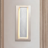 LED Brushed Aluminum Wall Sconce, 18W, Maya, Selectable CCT, 1100 Lumens