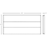 LED Center Basket Troffer, 50W/42W/34W, 2x4, Selectable Wattage & CCT, 6200 Lumens