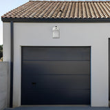 LED Mini Wall Pack, 25W/15W/10W/8W, Dusk to Dawn Photocell, White, Selectable Wattage & CCT, 3400 Lumens