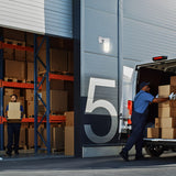 LED Vapor Tight Jelly Jar, Ceiling & Wall Mount, 21W, 2500 Lumens