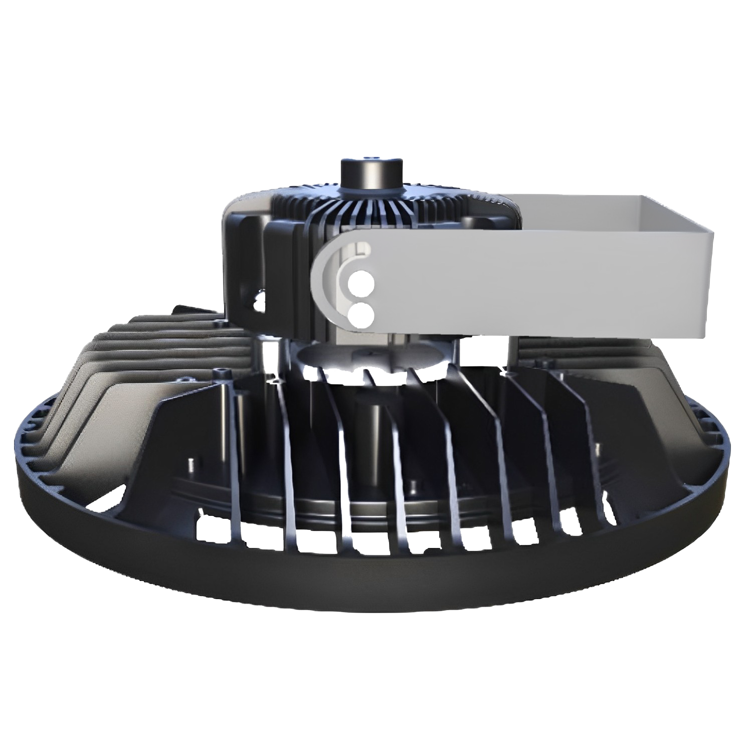 UFO High Bay LED Fixture, 250W/200W/180W, Orion, 277-480V, Selectable Wattage & CCT, 33700 Lumens