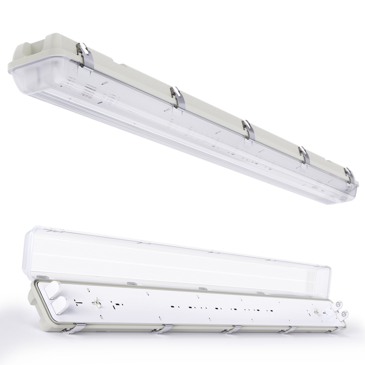 Sunco's Vapor Tight fixtures are crafted and designed for precision. Ideal for task lighting and commercial lighting.