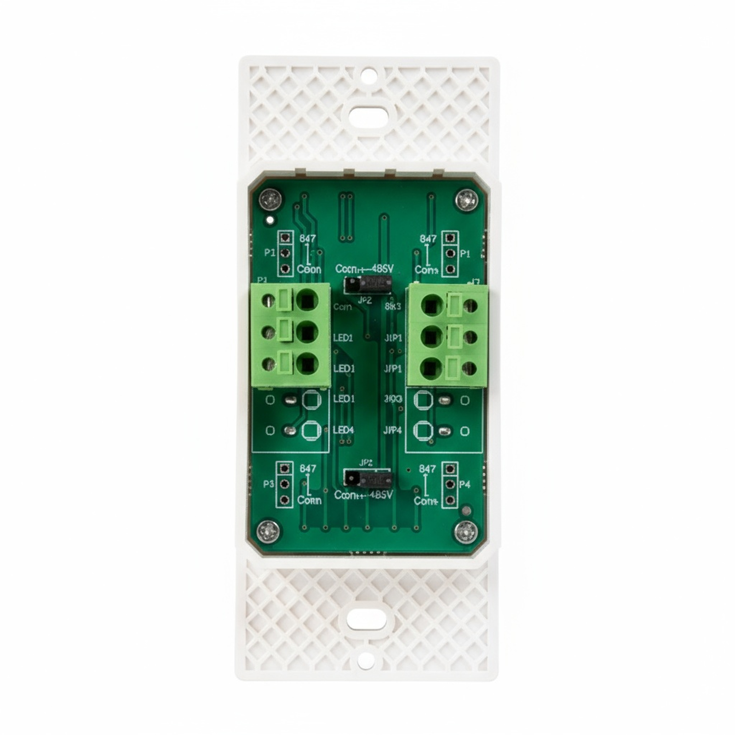 Enerlites 2-Button Low Voltage Switch Opened