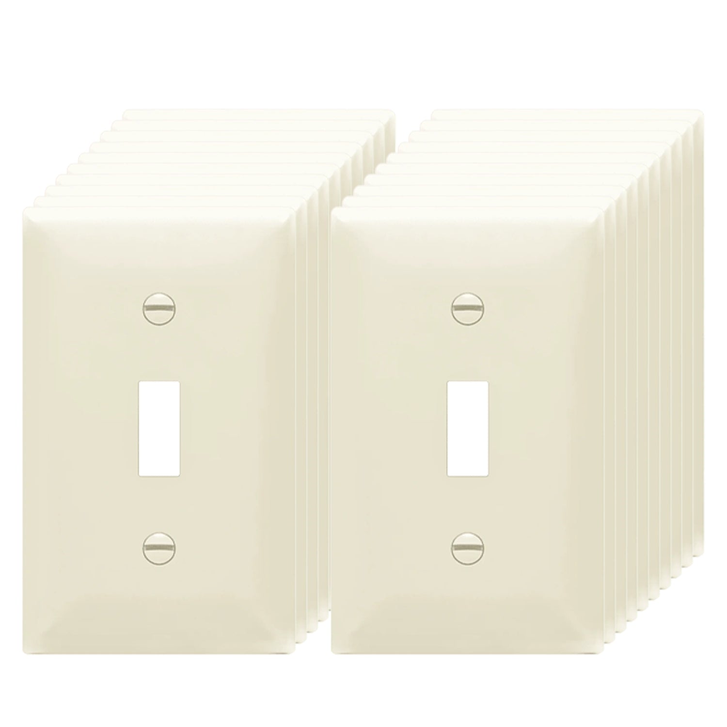 Enerlites Toggle Switch One-Gang Wall Plate
