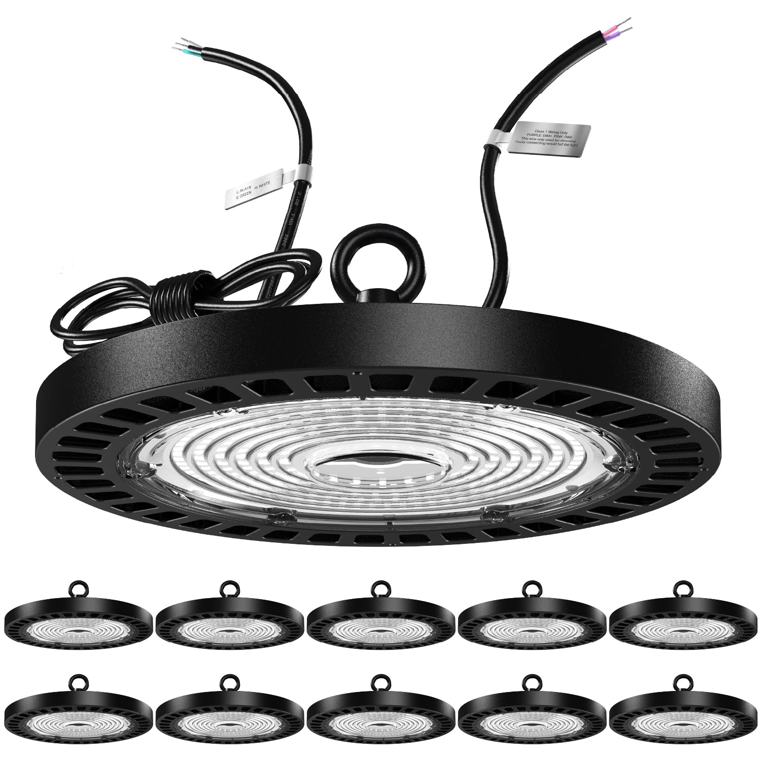 UFO High Bay 150W LED Fixture, 21000 Lumens