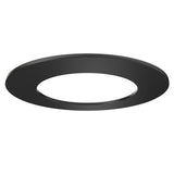Black Goof Ring for 4 Inch Recessed Lights, Ultra Thin, Black Matte Finish