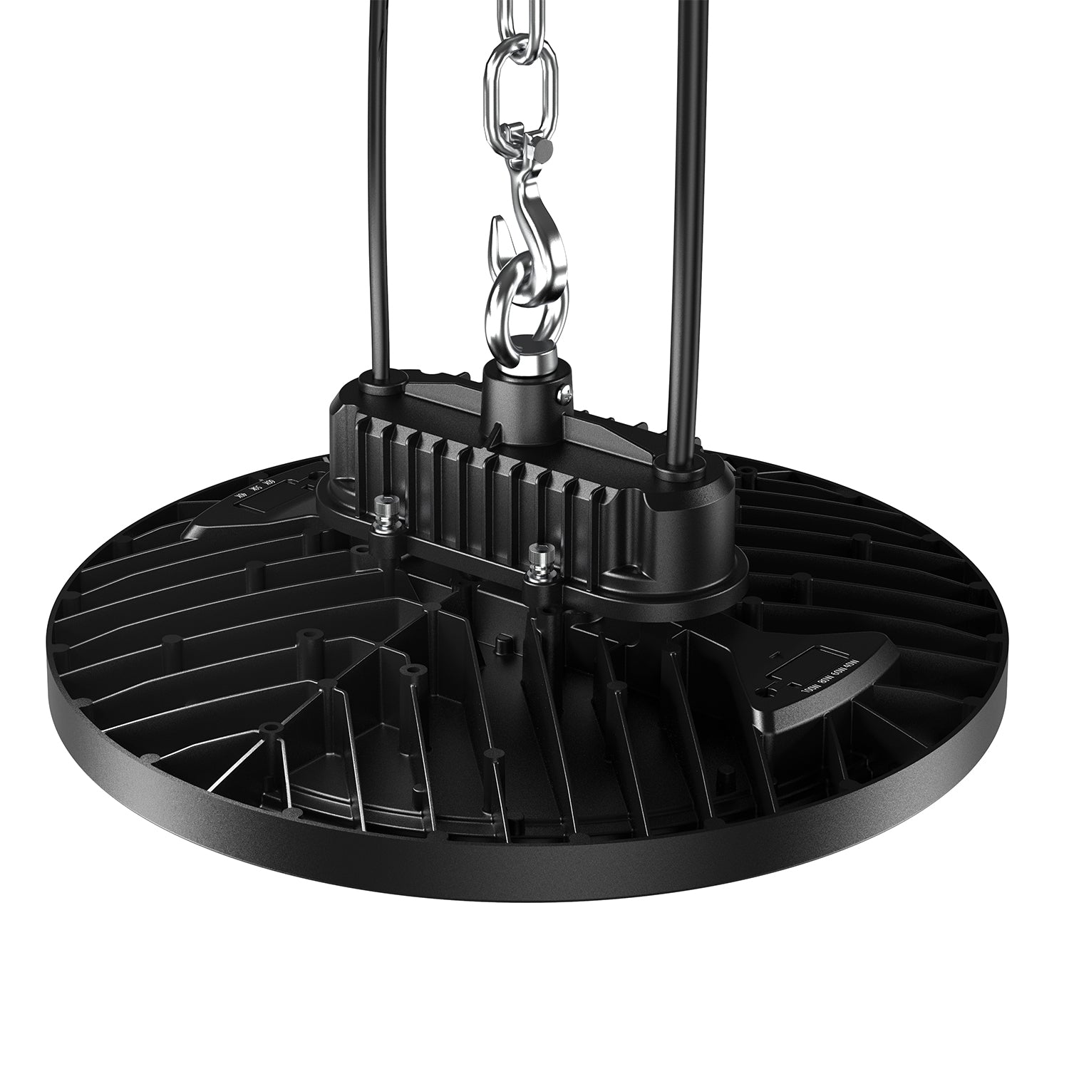 Lighter and slimmer than traditional UFOs, its design allows for quick and easy installation of multiple lights at a time.