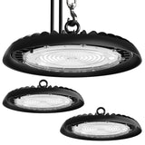 UFO High Bay 200W LED Fixture, Black, 28000 Lumens
