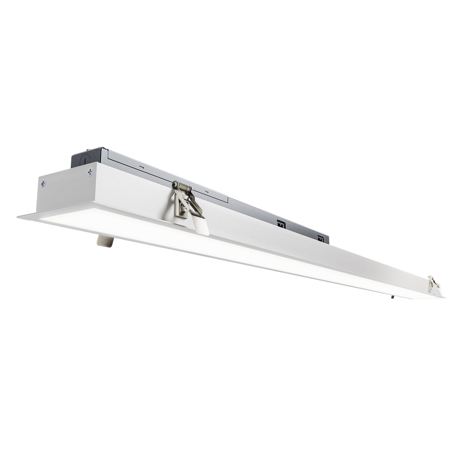 Sunco LED Linear Recessed Light, 4ft, 40W, Selectable CCT, 5000 Lumens
