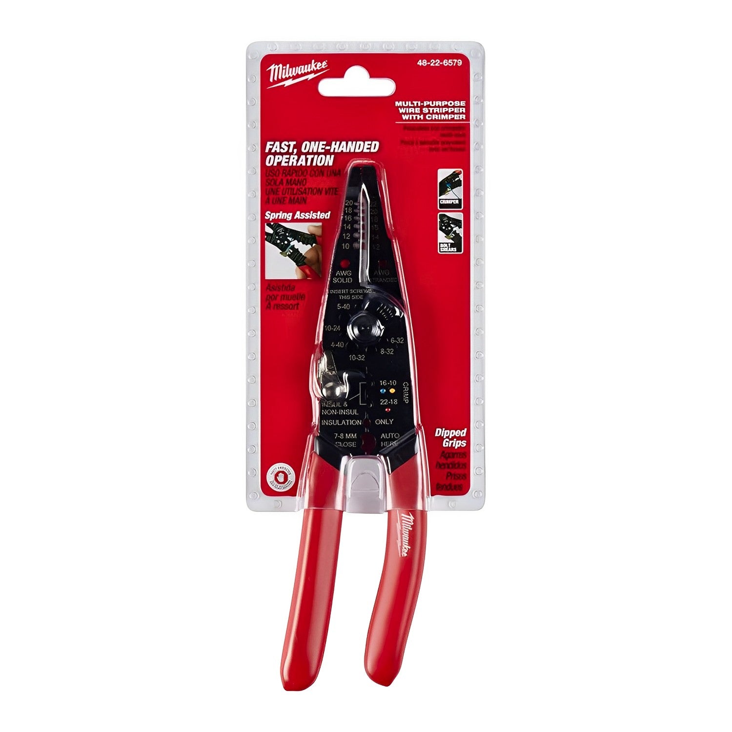 Milwaukee 9 Inch Multi-Purpose Wire Stripper with Crimper