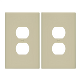 Enerlites Duplex Receptacle One-Gang Wall Plate, Over-Size