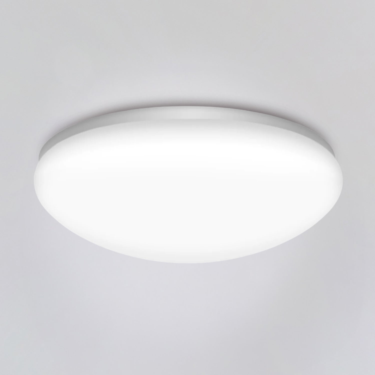 11 Inch Round Mushroom Ceiling Light, Surface Mount, 1000 Lumens