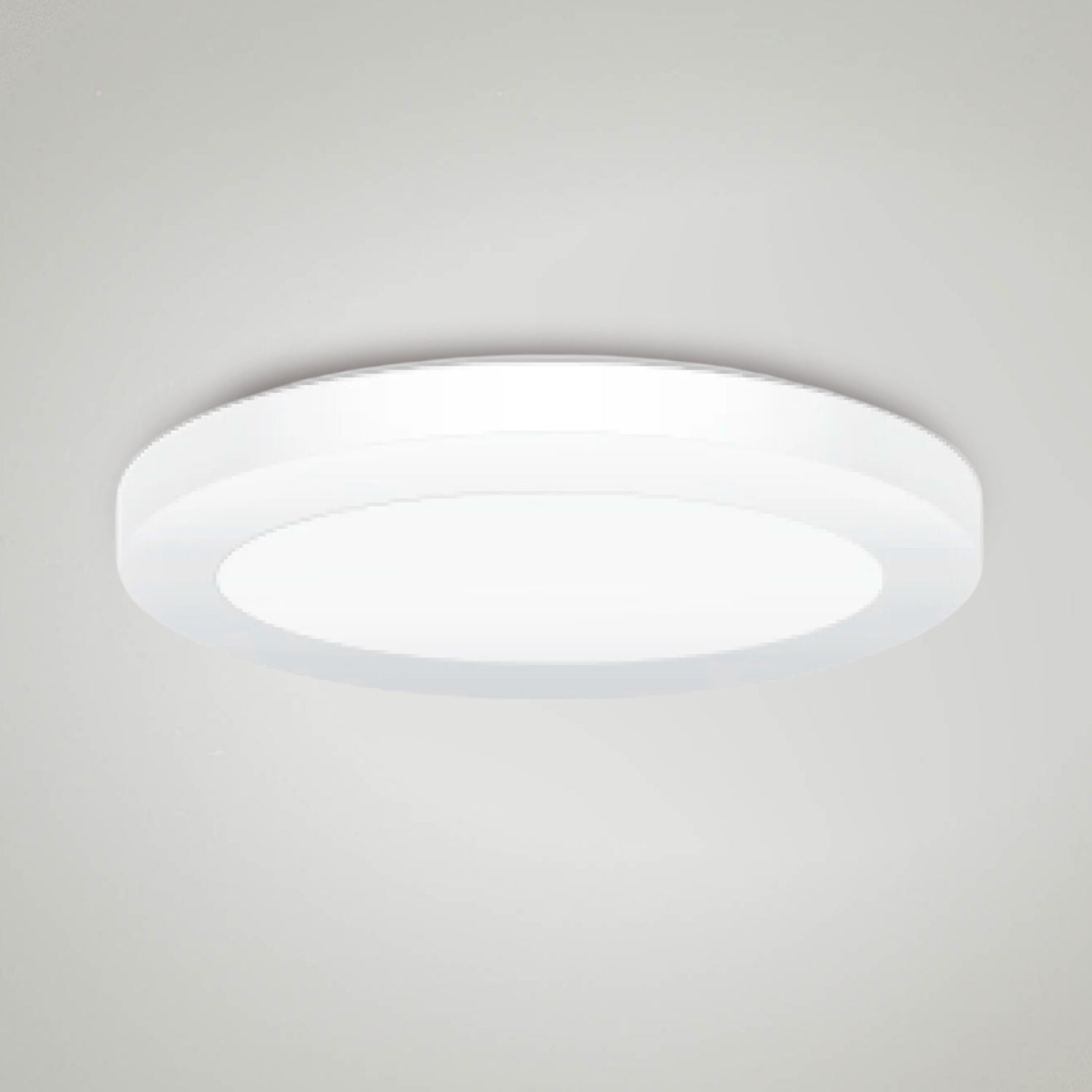 9 Inch Round Ceiling Light, Surface Mount, 1200 Lumens