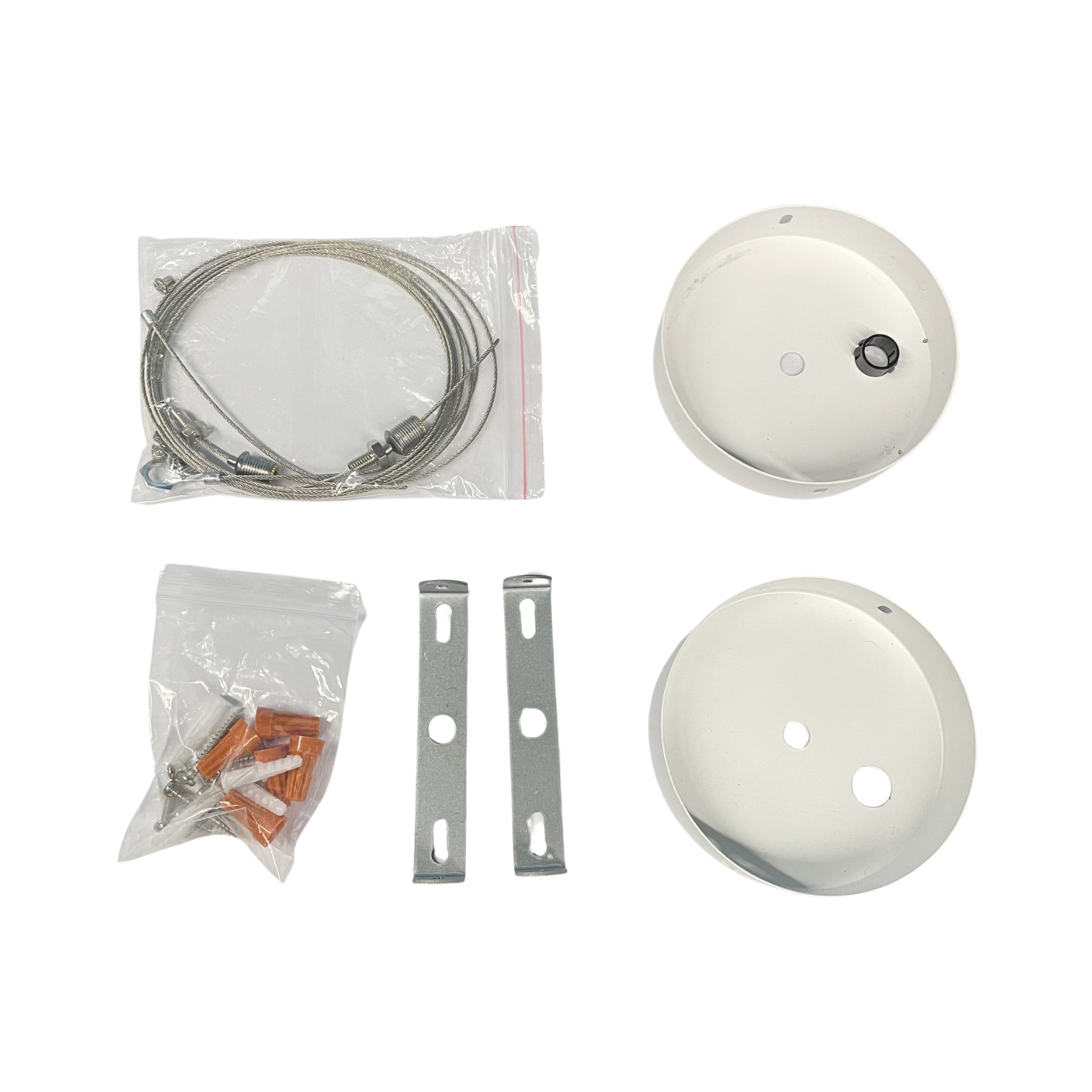 Pendant Mount kit for 2ft led ceiling light fixture or ceiling light fixture