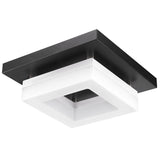 Sunco Lighting LED Decorative Square Selectable Color Temperature Quadrata Ceiling Light Full View