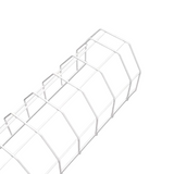 Wire Guard for 4ft LED Ready Strip Light Fixture