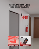 Our emergency exit sign is designed for safety needs at offices, schools, retail spaces, and everything in between.