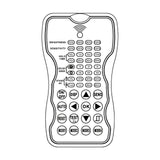 Remote Control for Bi-Level Microwave Motion Sensors