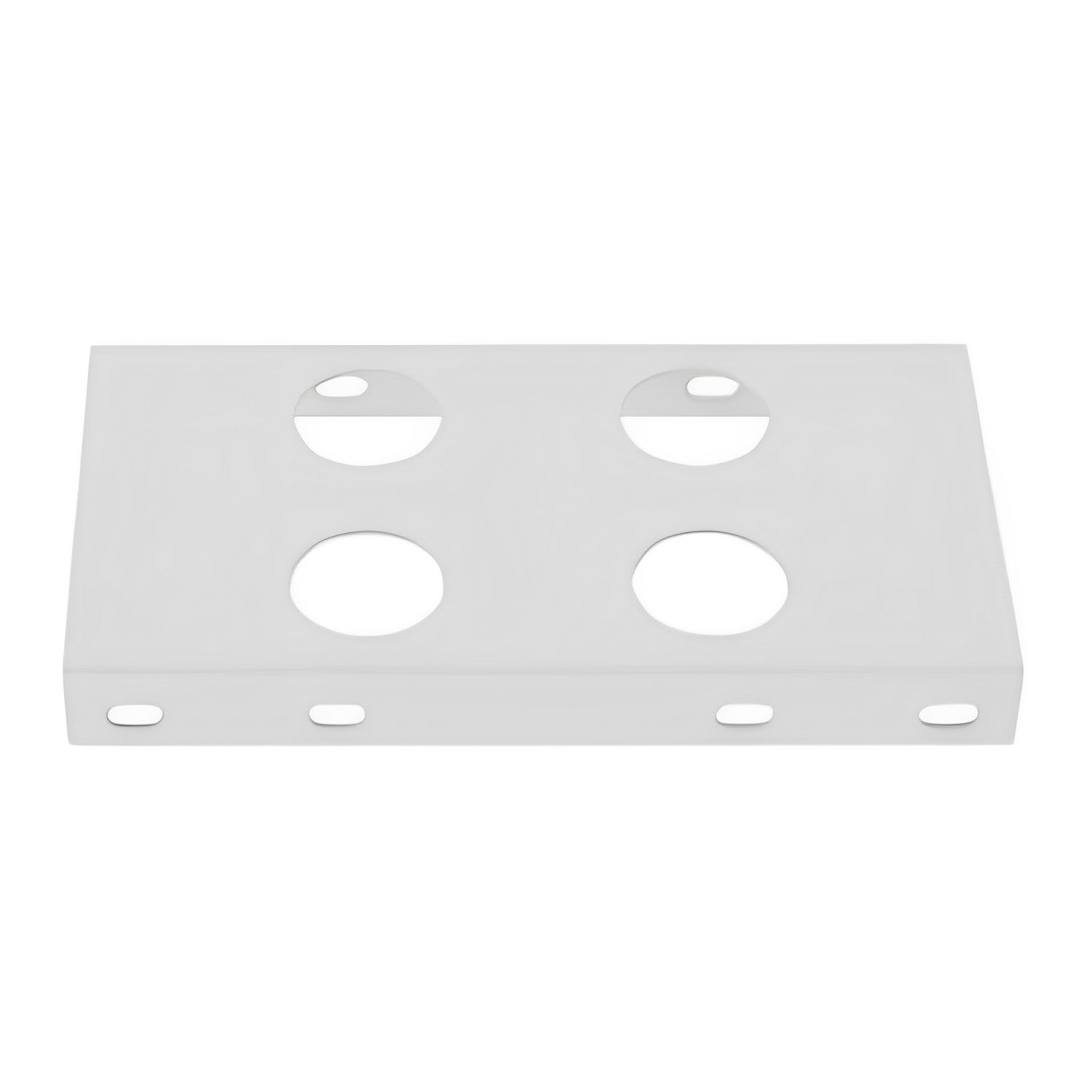 Row Connector & Occlusion Block for LED Strip Light Fixtures
