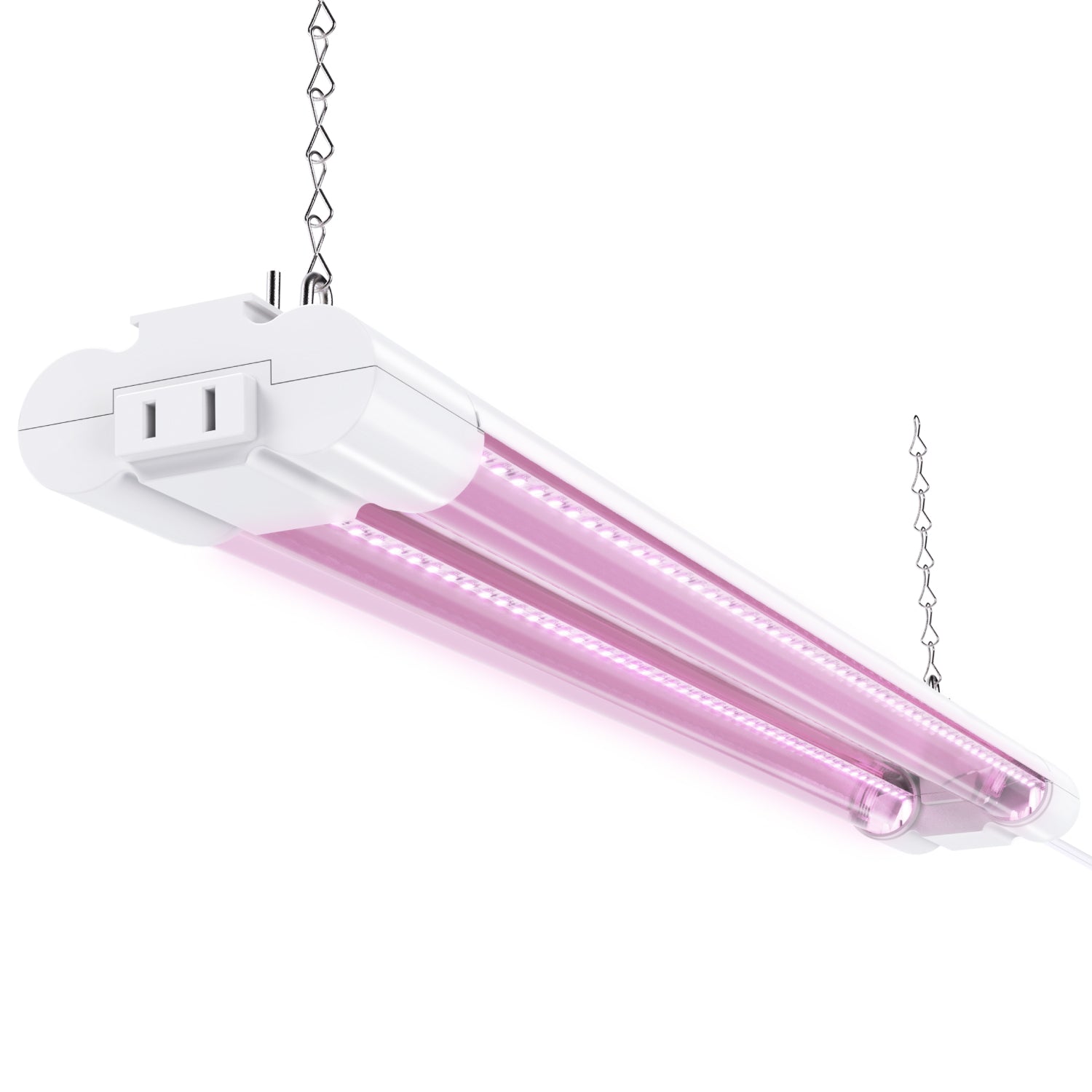 Full spectrum grow lights allow for a healthy harvest and photorespiration. Promotes plant growth during all stages. It can also improve flowering/blooming, cloning, vegging and seeding stages.