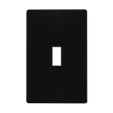 Enerlites Antimicrobial Screwless Toggle One-Gang Wall Plate