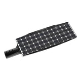 LED Solar Area Light, Motion Activated, Dusk to Dawn Photocell, 50W, 4500 Lumens