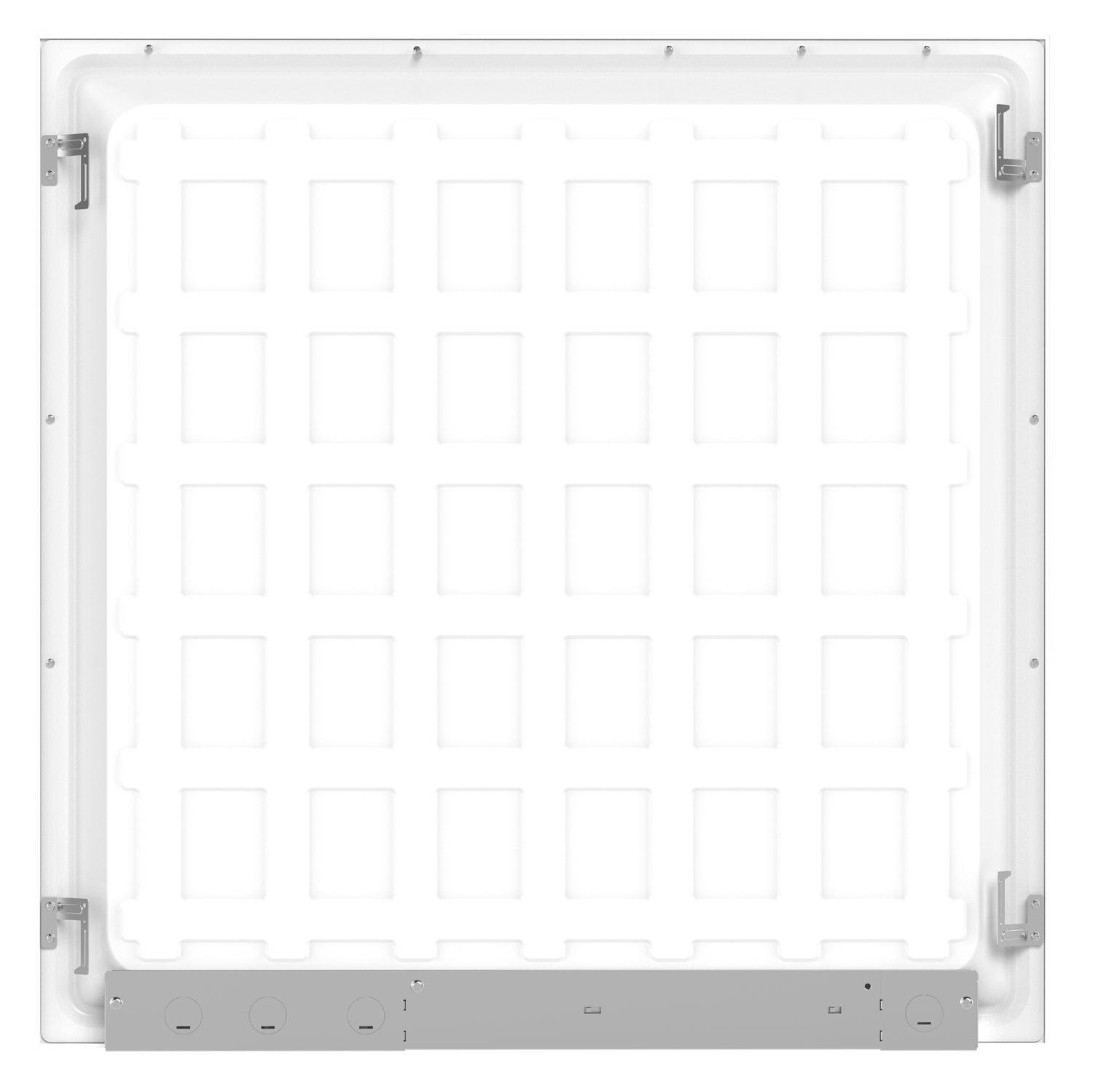 LED Ceiling Panel Light, 40W/35W/30W, 2x2, Selectable Wattage & CCT, 5000 Lumens