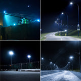 Shoebox LED 200W, Parking Lot, Type III, Dusk to Dawn Photocell, 26000 Lumens
