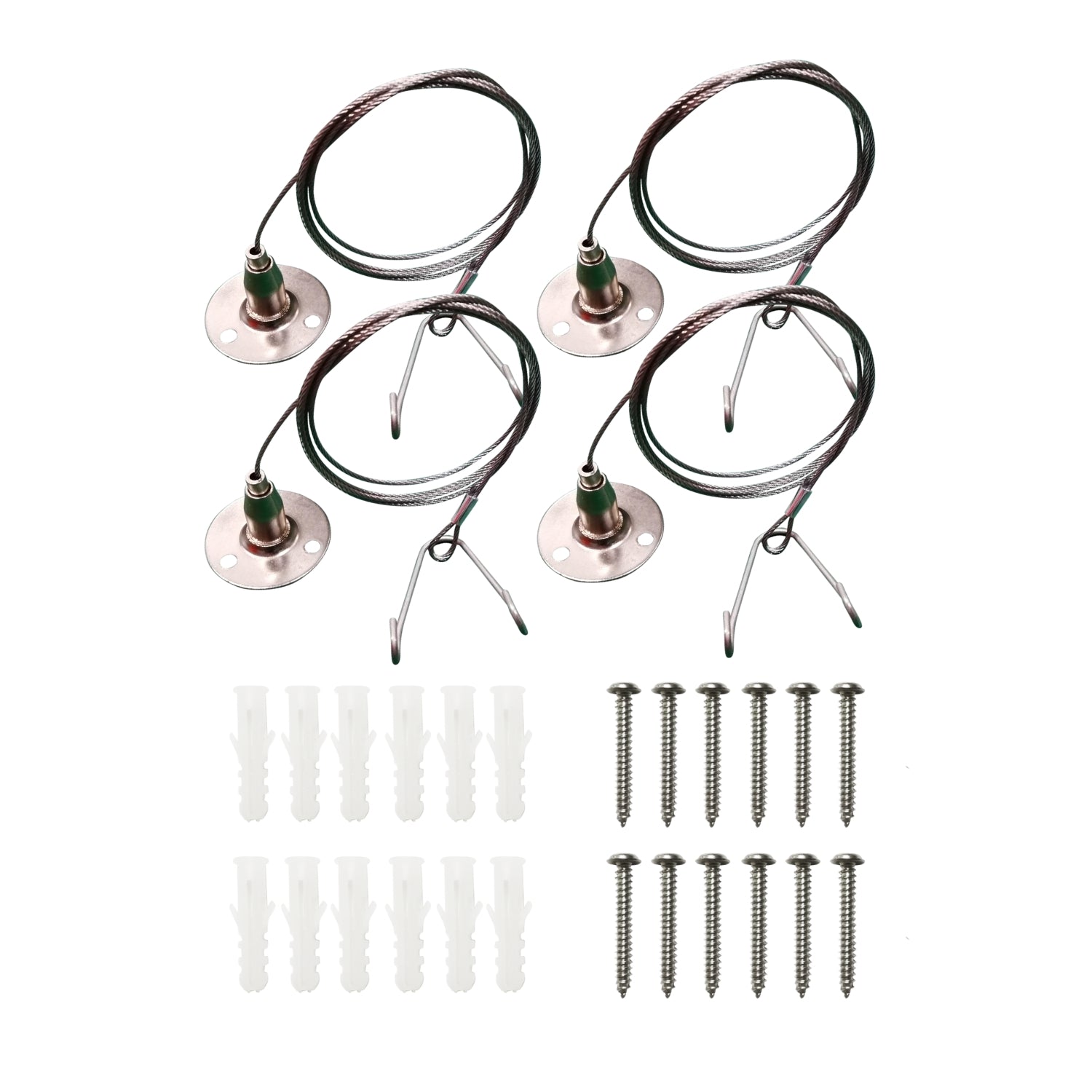 Suspension Mounting Kit for LED Strip Light Fixtures