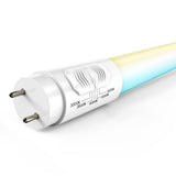 T8 LED Tubes, 4ft, Frosted, Type B, Selectable CCT,  Single /Double Ended 18W, 2200 Lumens