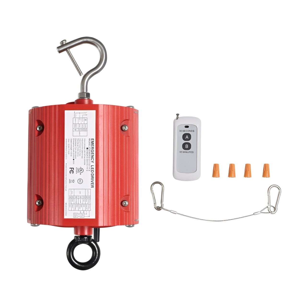 Emergency Battery, 25W/90 Min, 170 VDC Output, UFO High Bay LED Fixtures