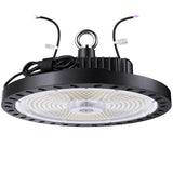 UFO High Bay LED Fixture, 100W/80W/60W/40W, Selectable Wattage & CCT, 16000 Lumens