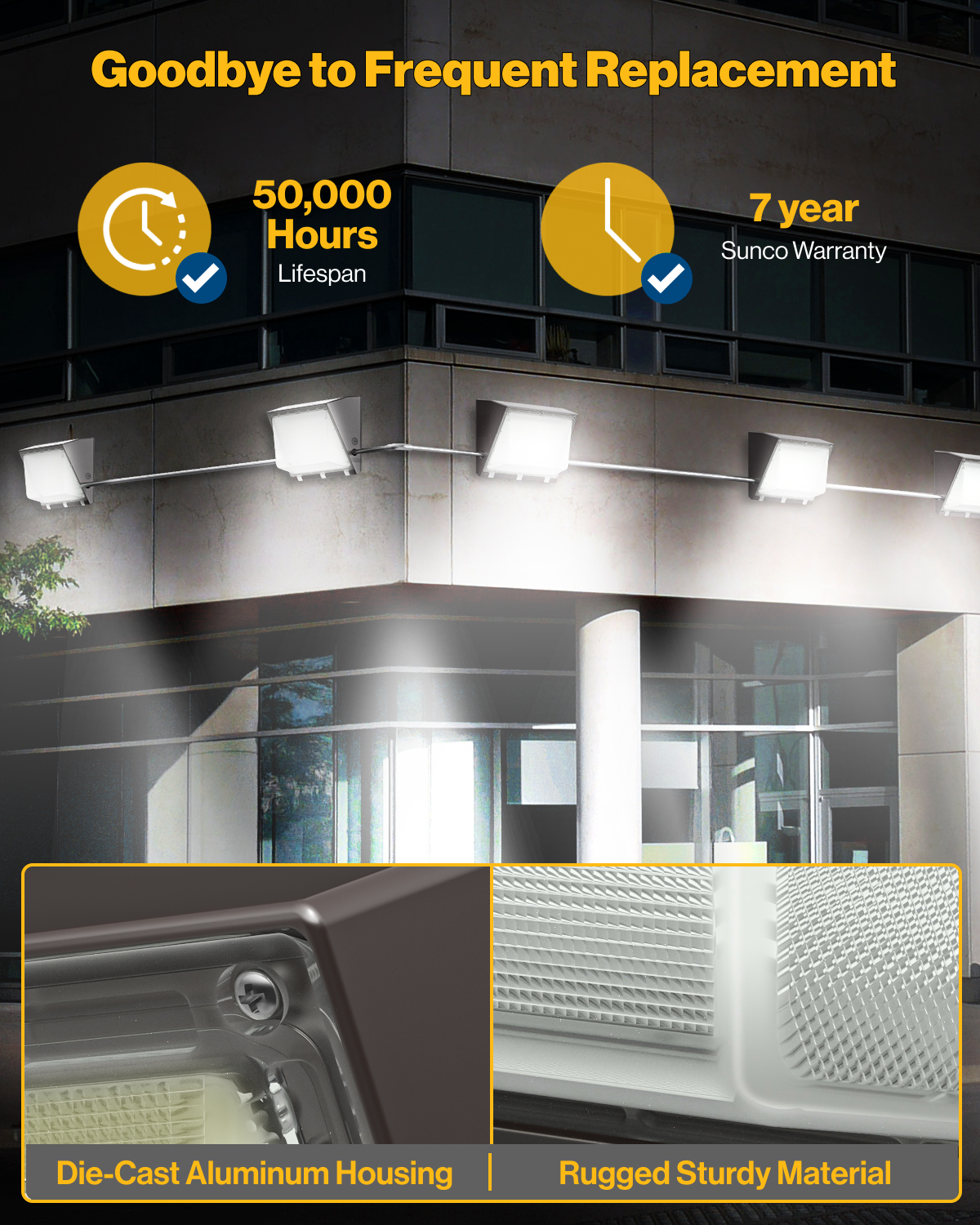 7-Year Warranty! Sunco is proudly based in the USA, offering quality products at affordable prices backed by industry-leading warranties and knowledgeable support specialists.