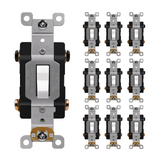 Enerlites Commercial Grade Toggle Switch 20A, Four-Way