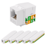 Enerlites Category 6 Jack Keystone Wall Plate Connector