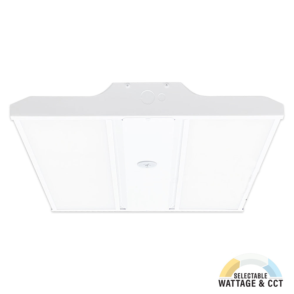 LED Linear High Bay, 2ft, 185W/155W/135W, Selectable Wattage & CCT, 27700 Lumens