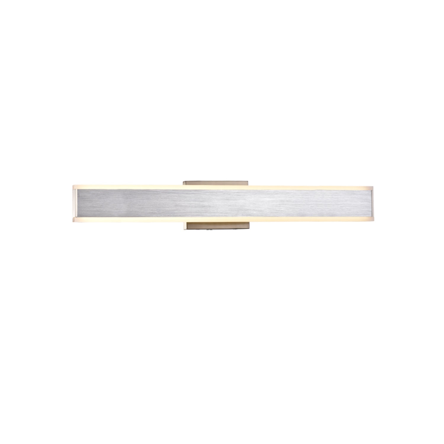 LED Brushed Aluminum Vanity Light, Solstar, Selectable CCT