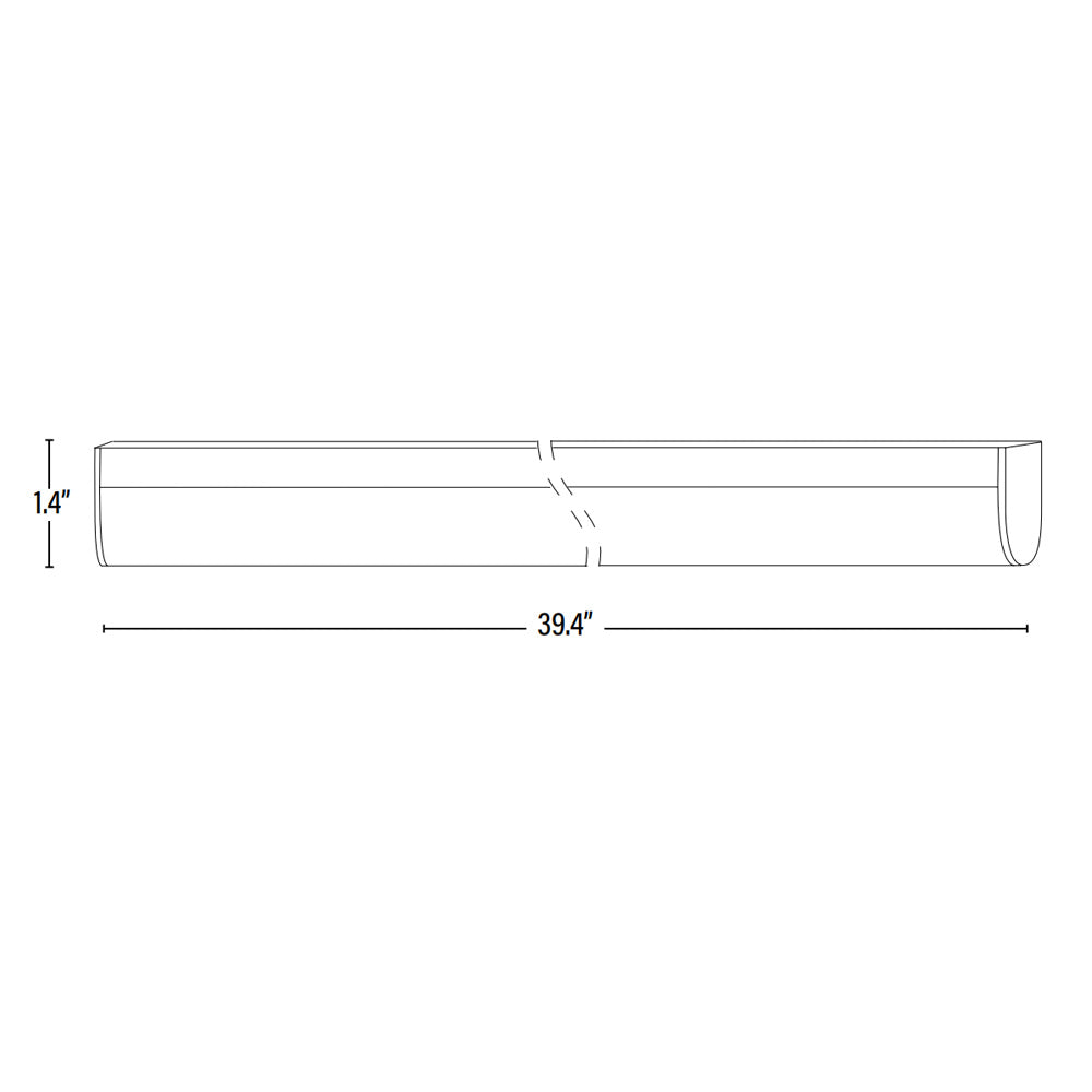 LED Under Cabinet Light Bar, 21" / 33"/ 40" , 1500 Lumens