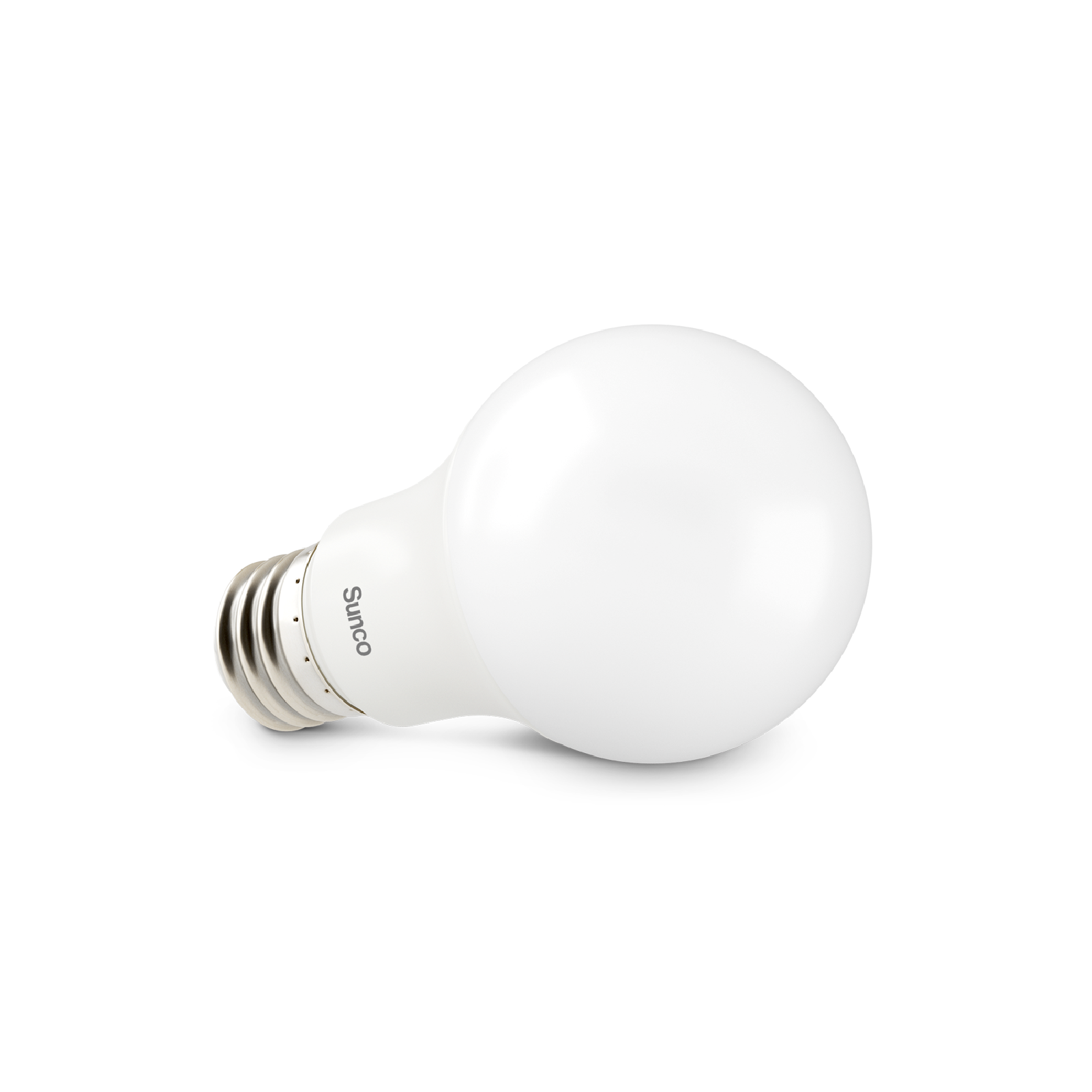 Suitable for most light fixtures with its standard E26 base, the Sunco A19 3W LED Bulb is safe for home or museum artwork as it emits no UV. Use it in your bedroom, kitchen, hallway, living area, in table lamps, showcases, office desk lamps, bathroom lighting, any interior light fixture with an E26 socket. Offers dimming from 100%-10% for adjustable light settings. This 3W LED is a 25W equivalent, which means it a great LED replacement bulb for your power-hungry incandescent and halogen bulbs.