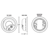First Alert BRK Hardwired Ionization Smoke Alarm