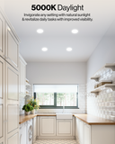 Recessed LED Retrofit Lighting, 5/6 Inch, Baffle, 1050 Lumens