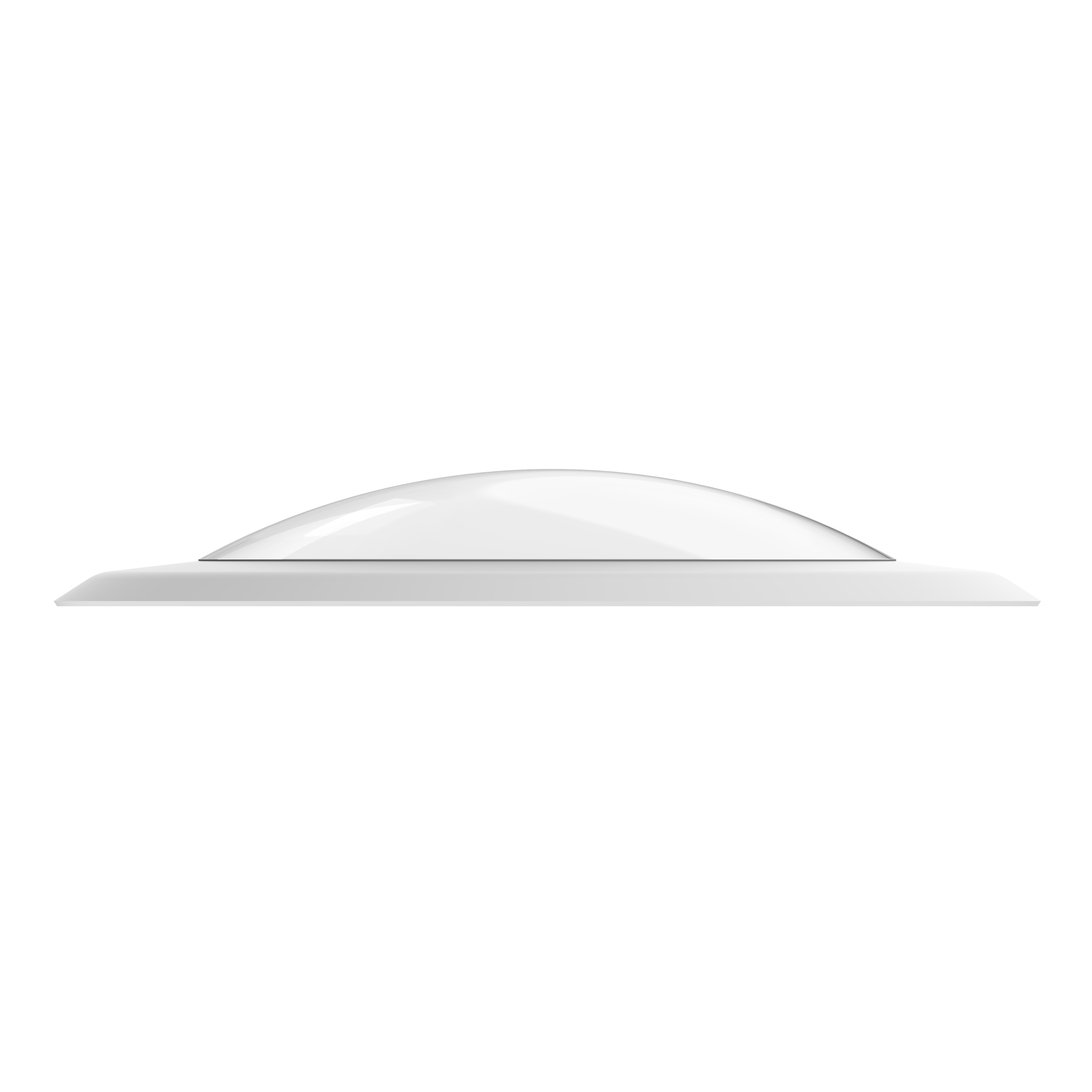 Sunco 5/6 inch LED Disk Downlight 12W can be direct wired to a junction box - without a recessed can - or installed in a recessed can. CRI 90 plus. Image here is the slim profile disk downlight seen on edge so you can note how the trim will blend seamlessly into your ceiling. The rounded dome lens is also low profile and won’t distract from your décor by calling attention to itself.