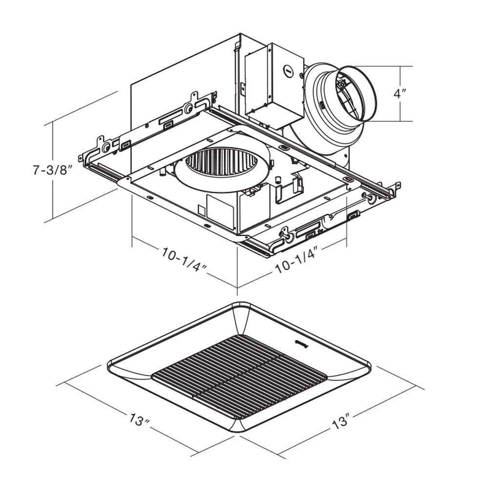 FV-0511VQ1 dimensions