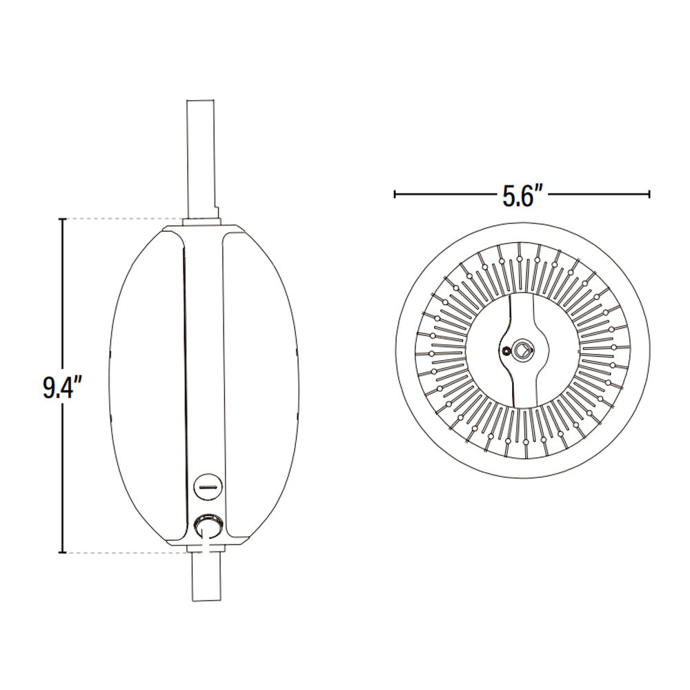 Emergency Pack for UFO High Bay, 40W/90 Min