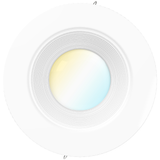 Recessed LED Retrofit Lighting, 5/6 Inch, Baffle, Selectable CCT, 1050 Lumens