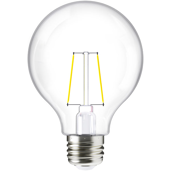 Ampoule Filament DEL G25 — Luminaires & cie