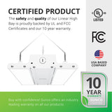 LED Linear High Bay, 2ft, 110W, 14850 Lumens