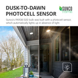 PAR38 LED Bulb, Dusk to Dawn Photocell, 1250 Lumens