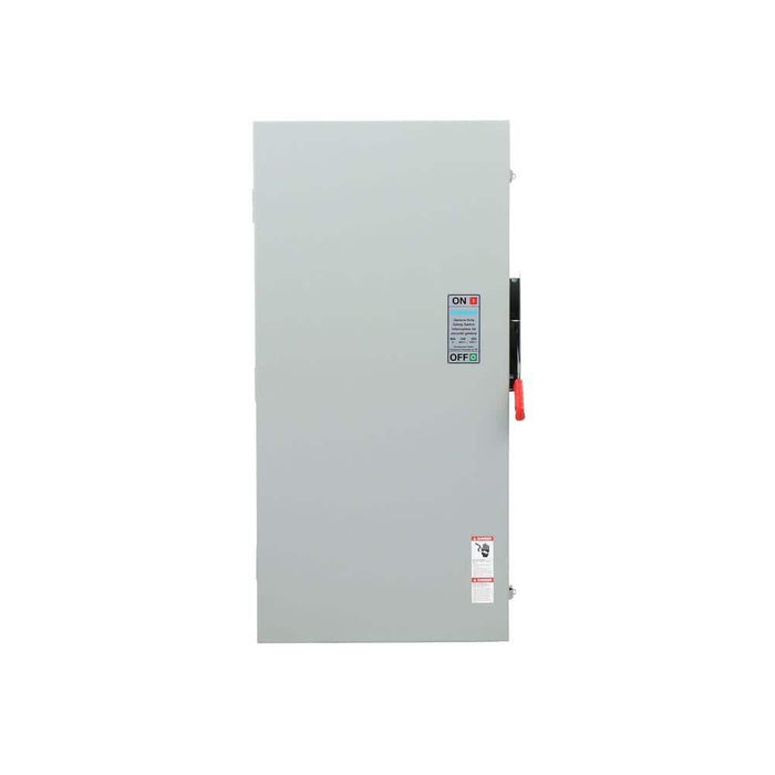 Siemens General Duty 600 Amp 240-Volt Double Pole Outdoor Fusible Safety Switch, model GF226NRA, product view
